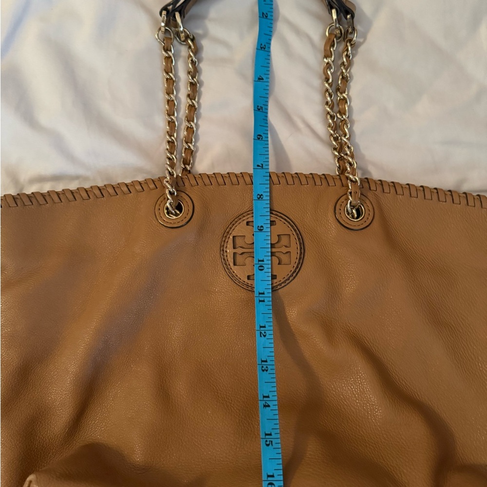 Tory Burch Brown Leather Tote Bag - Picture 8 of 8